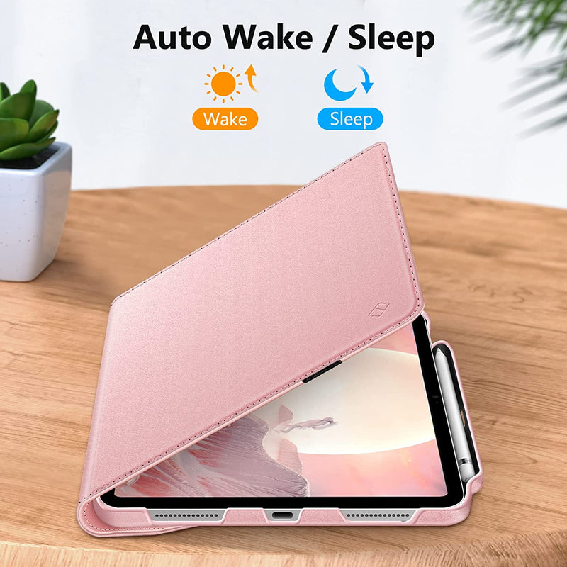 iPad 11-Inch A16 Chip 2025, iPad 10th Gen (2022) 360-Degree Rotating Case w/ Pencil Holder | Fintie