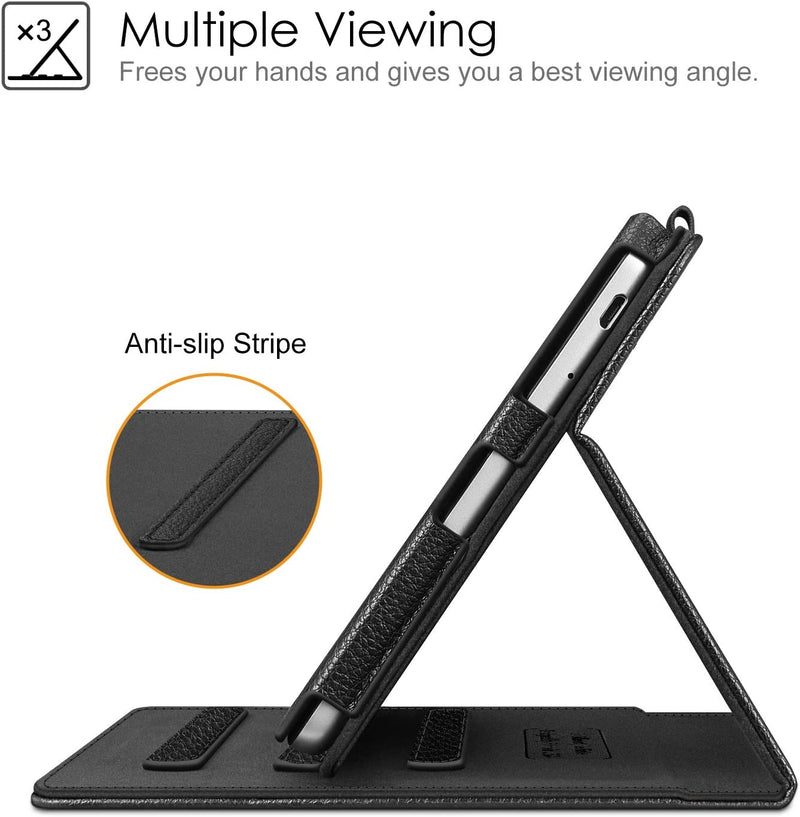 Lenovo Tab M8 Multi-Angle Case w/ Pocket and Stylus Holder | Fintie