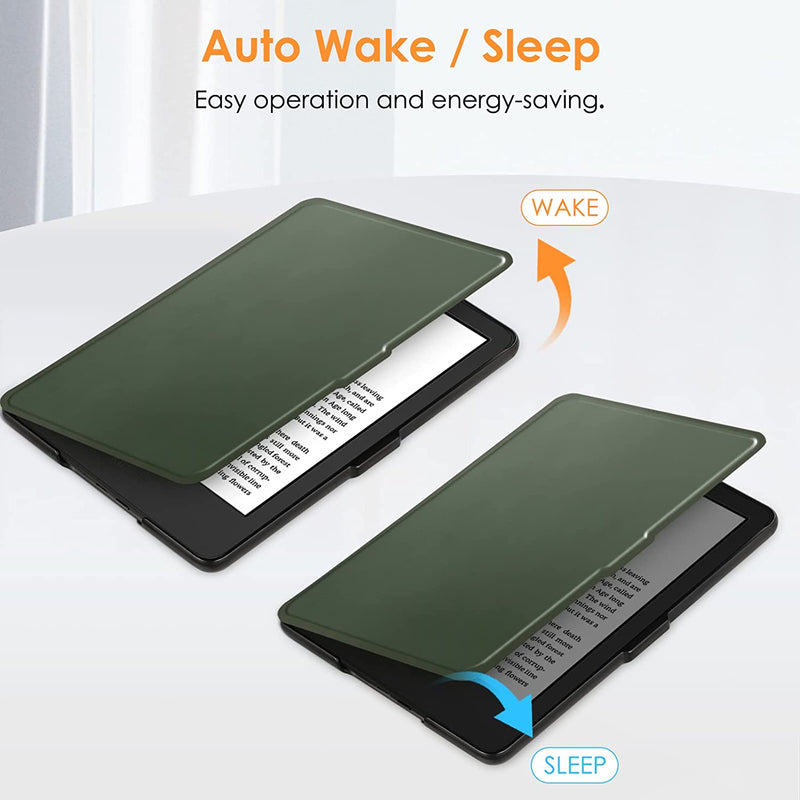 Kindle (11th Gen 2024/2022) Slimshell PU Leather Case | Fintie