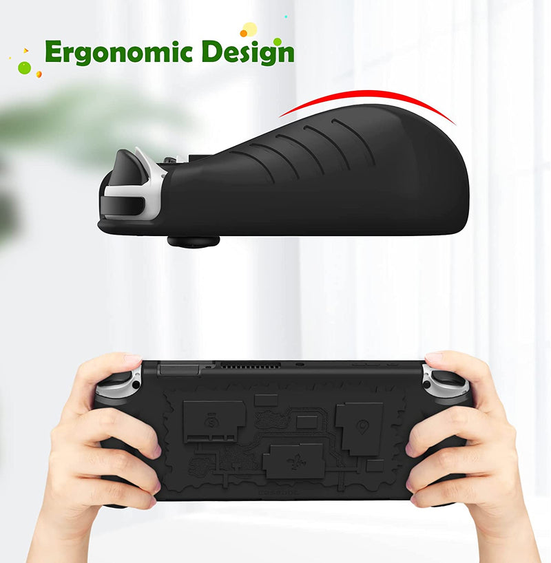 nintendo switch oled case with ergonomic handles