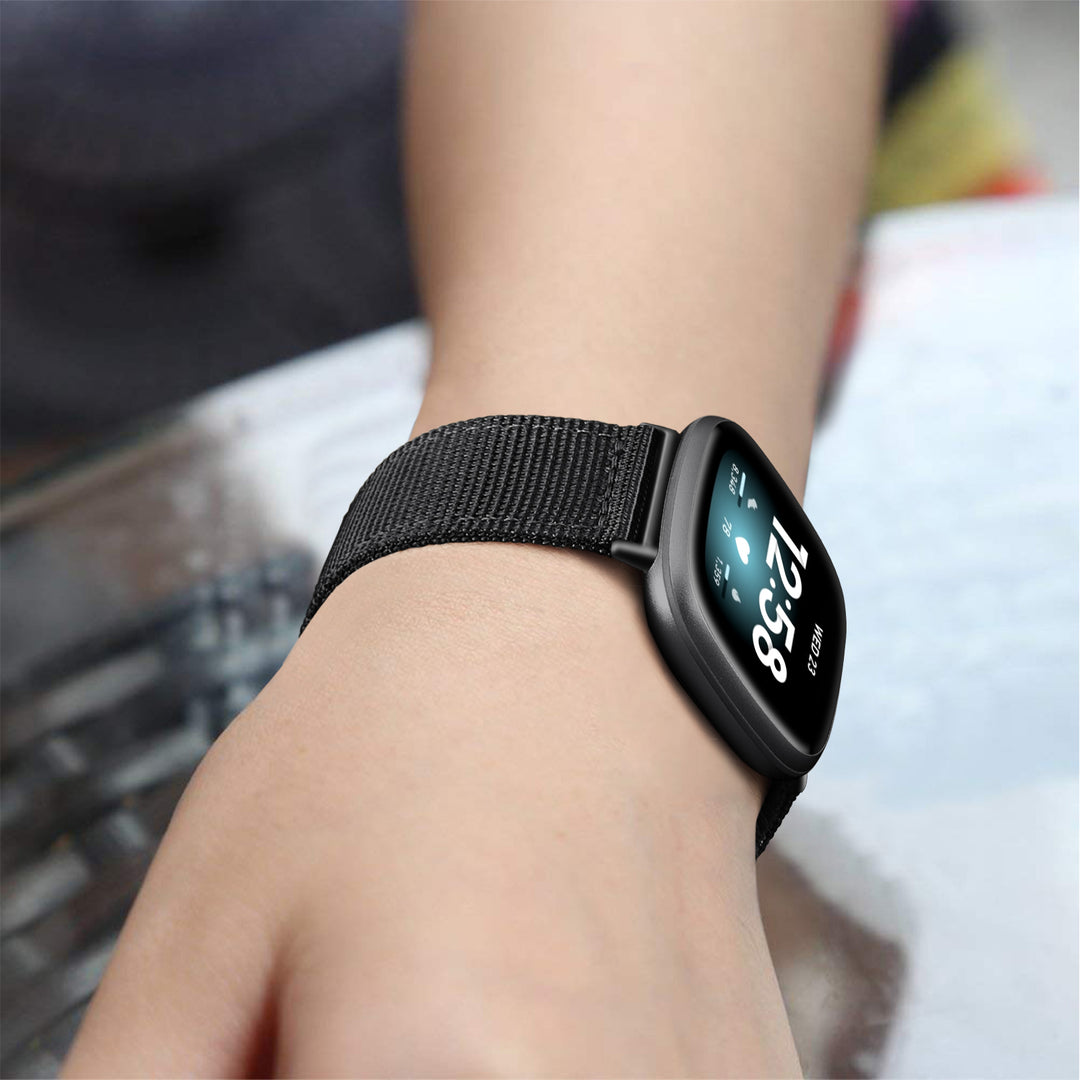 Fitbit Sense Bracelet Nylon Osinaga Pour Fitbit Versa 4/3, Sense