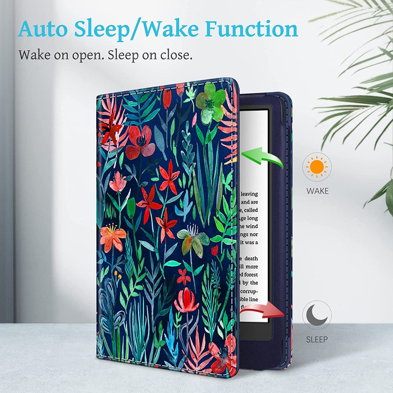 Kindle (11th Gen 2024/2022) Vegan Leather Sleeve Case | Fintie