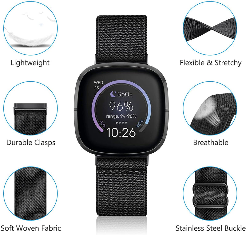 breathable fitbit versa 3 watch band 