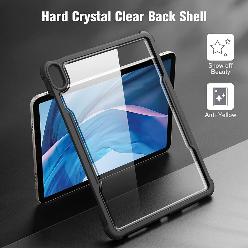 iPad Air 11" (M3 chip 2025, M2 chip 2024), iPad Air 5th Gen/ iPad Air 4th Gen Hybrid Back Cover | Fintie
