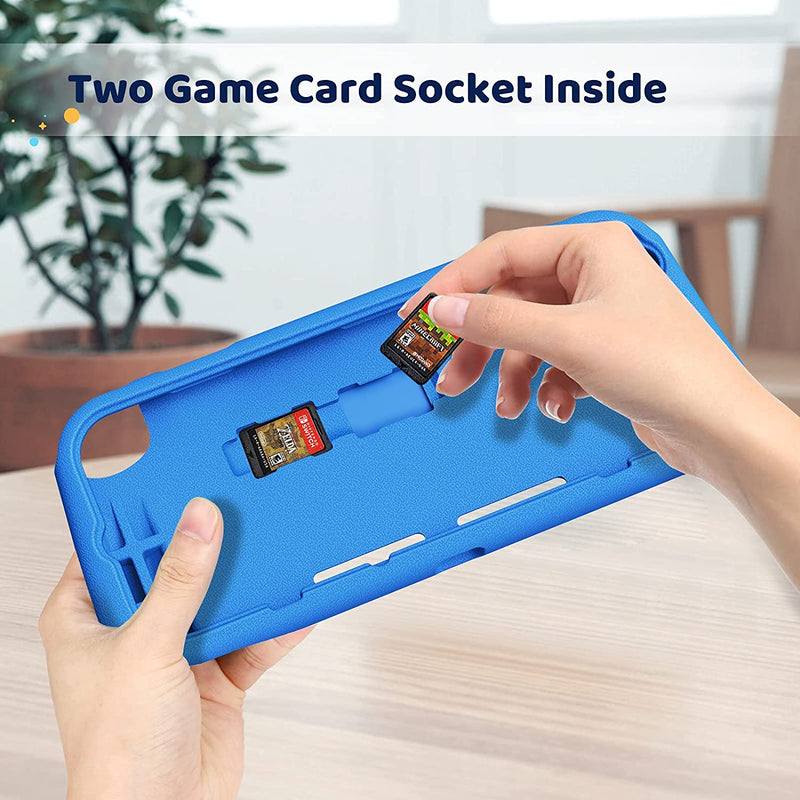 take game card along with nintendo switch console 