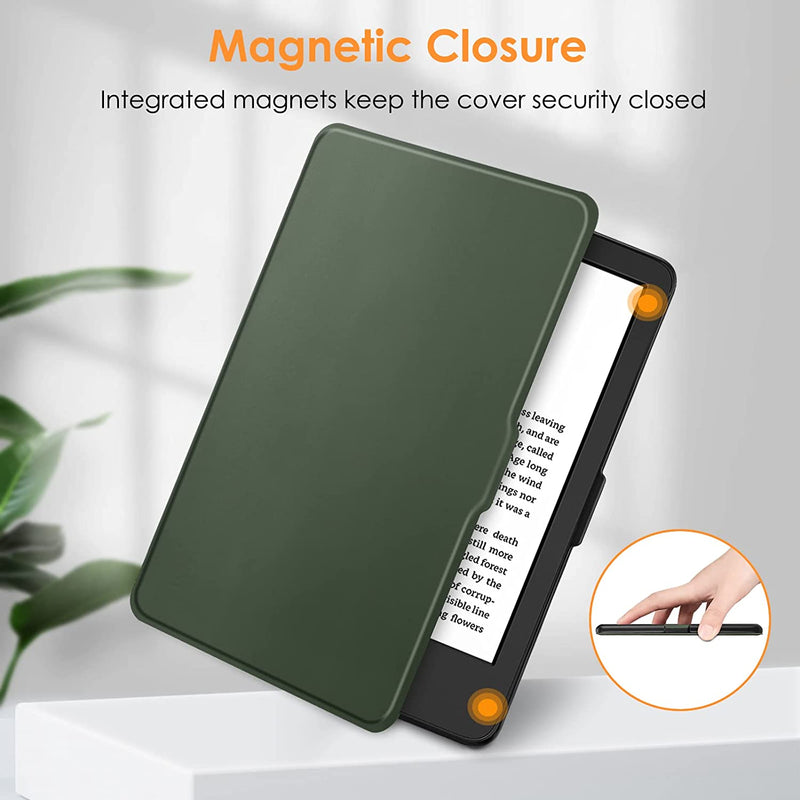 All-new Kindle (11th Gen 2022) Slimshell PU Leather Case | Fintie