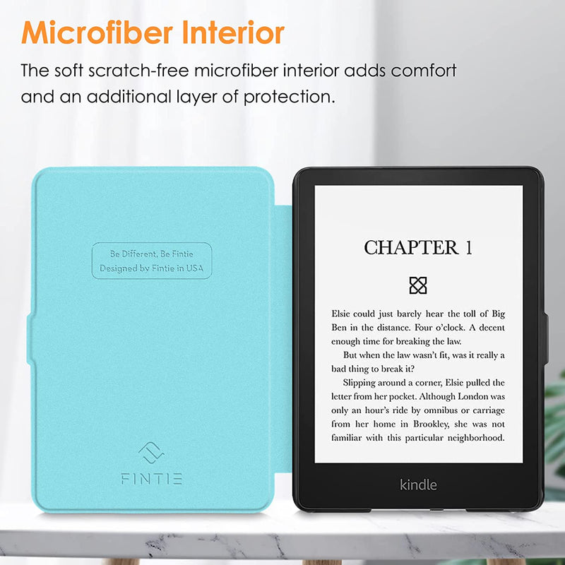 Kindle Paperwhite (11th Gen 2021) Slim Leather Case | Fintie