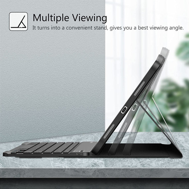 iPad 11-inch A16 Chip (2025), iPad 10th Gen (2022) Keyboard Case w/ Pencil Holder | Fintie