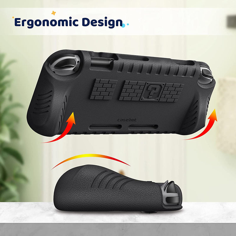 nintendo switch case with ergonomic grips 