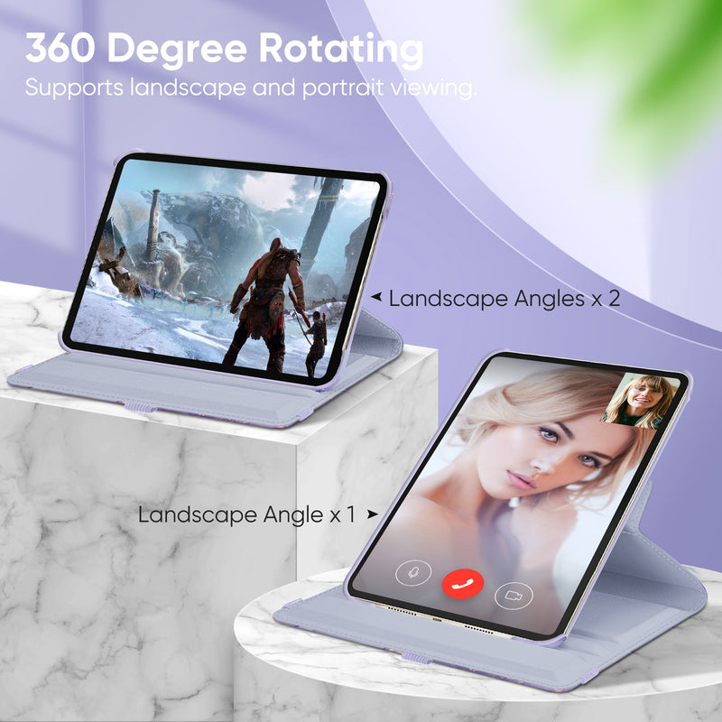 iPad Mini 6 (2021) 360-Degree Swiveling Stand Case | Fintie