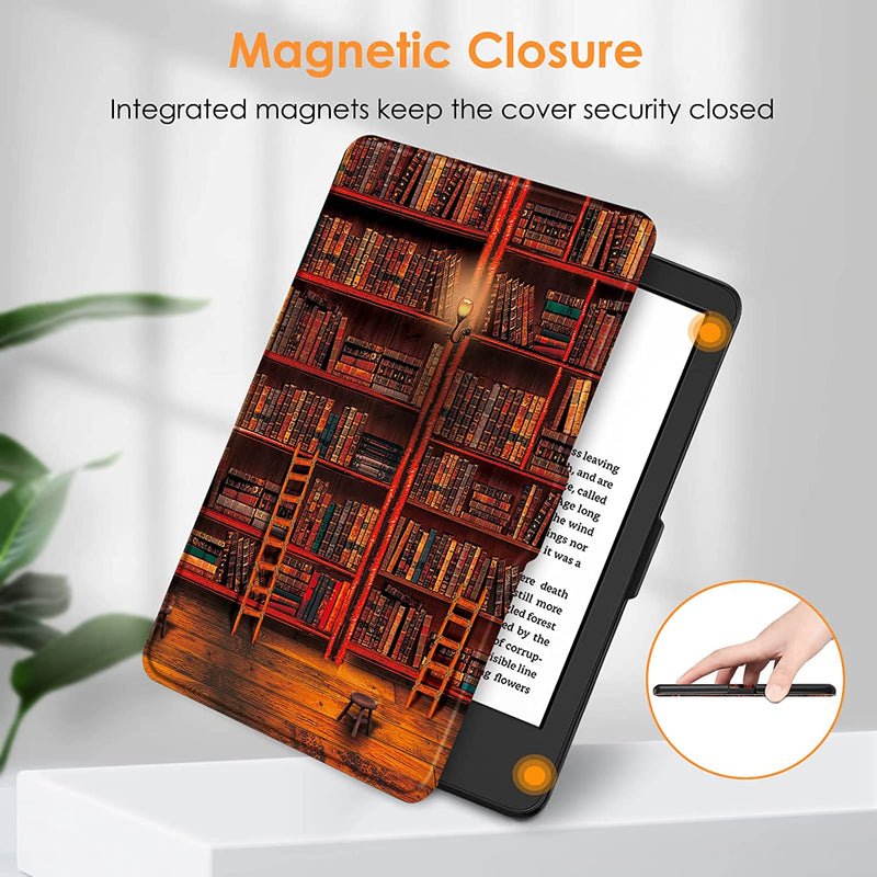 Kindle (11th Gen 2024/2022) Slimshell PU Leather Case | Fintie
