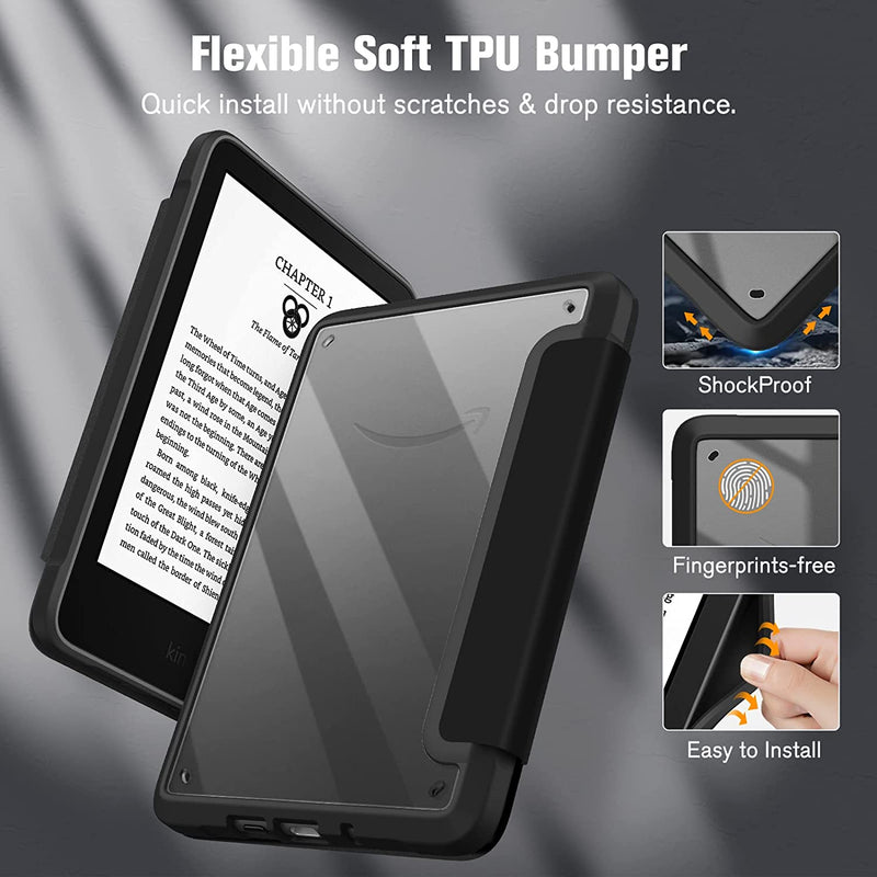 Kindle (11th Gen 2022) Hybrid Slim Case | Fintie