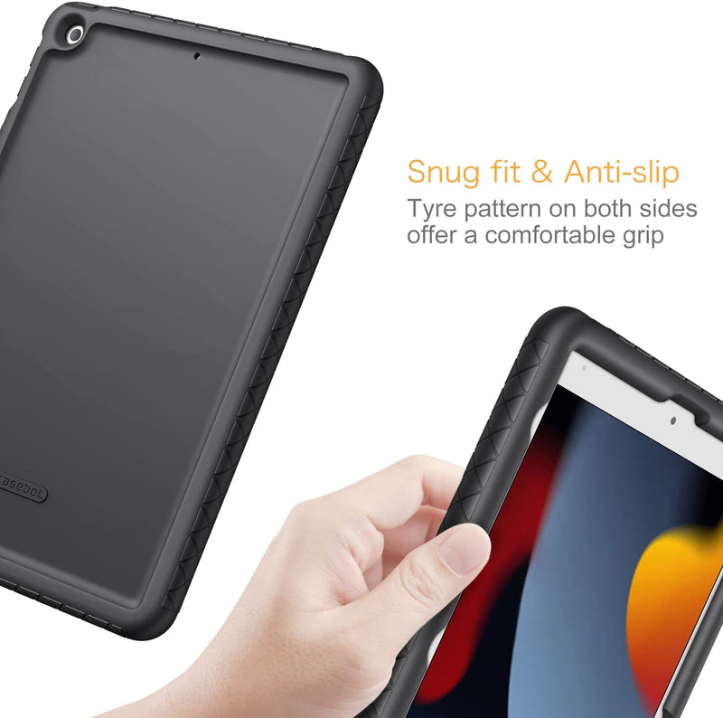 iPad 9th Gen (2021) / iPad 8th Gen / iPad 7th Gen 10.2" Thicken Silicone Back Case | Fintie
