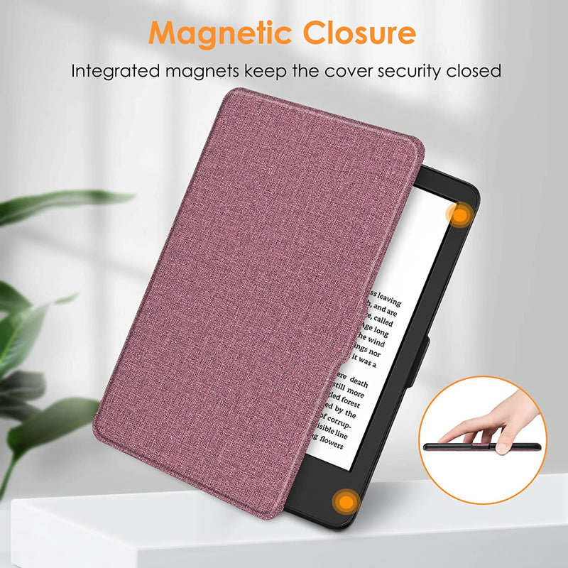 Kindle (11th Gen 2024/2022) Slimshell PU Leather Case | Fintie