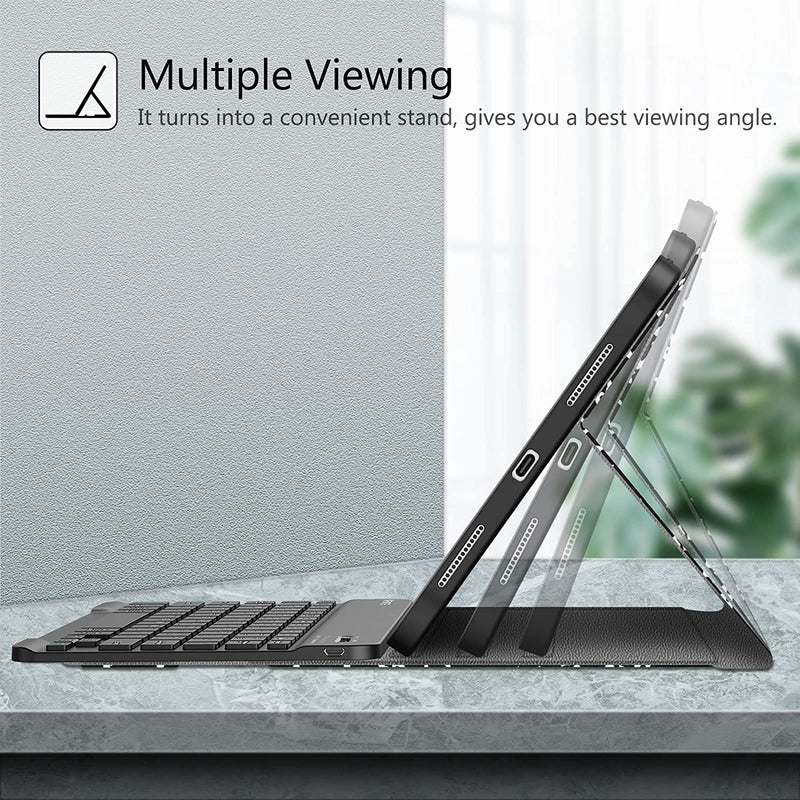 iPad 11-inch A16 Chip (2025), iPad 10th Gen (2022) Keyboard Case w/ Pencil Holder | Fintie