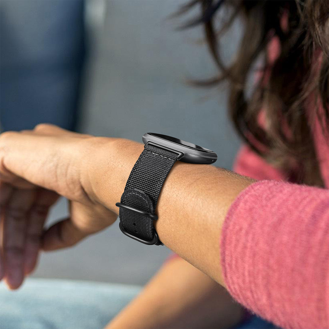 Voor Fitbit Sport Band Nylon Smart Horloge Band Klittenband Elastische Riem Armband Fit Fitbit Versa 3 2 1 Sense Lite Mannen Vrouwen - België Voor Fitbit Sport Band Nylon Smart Horloge Band Klittenband Elastische Riem Armband Fit Fitbit Versa 3 2 1 Sense Lite Mannen Vrouwen - België