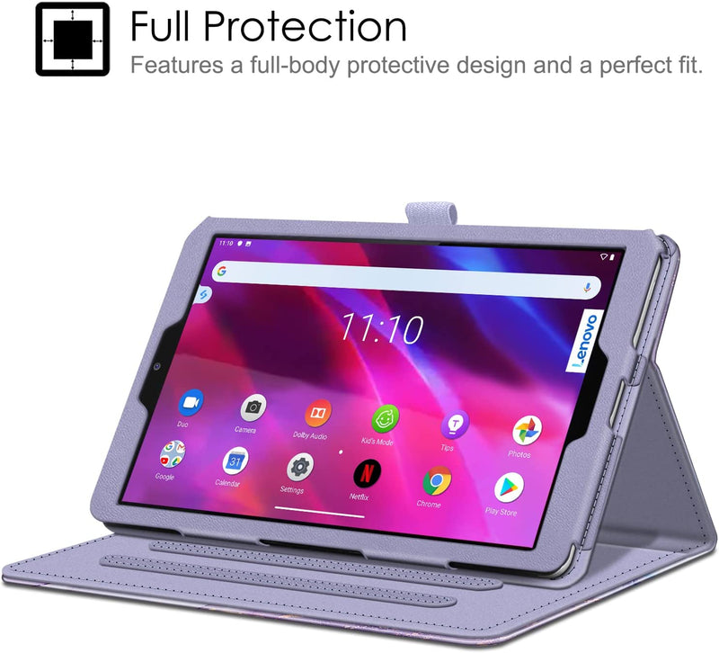 Lenovo Tab M8 Multi-Angle Case w/ Pocket and Stylus Holder | Fintie