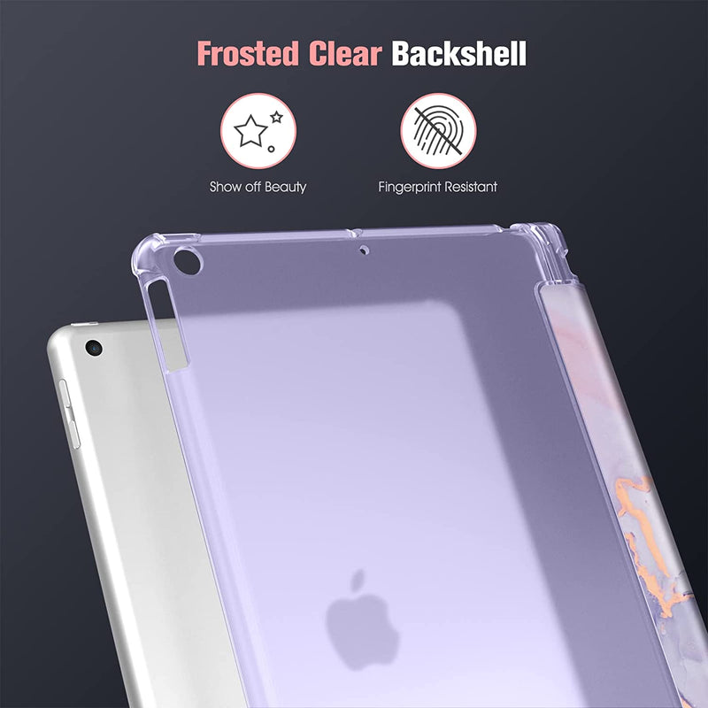 Case for iPad 10.2 In 9th Generation Slim Stand Hard Back Shell