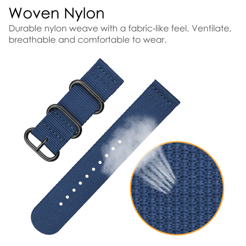 fintie watch band made with breathable nylon 