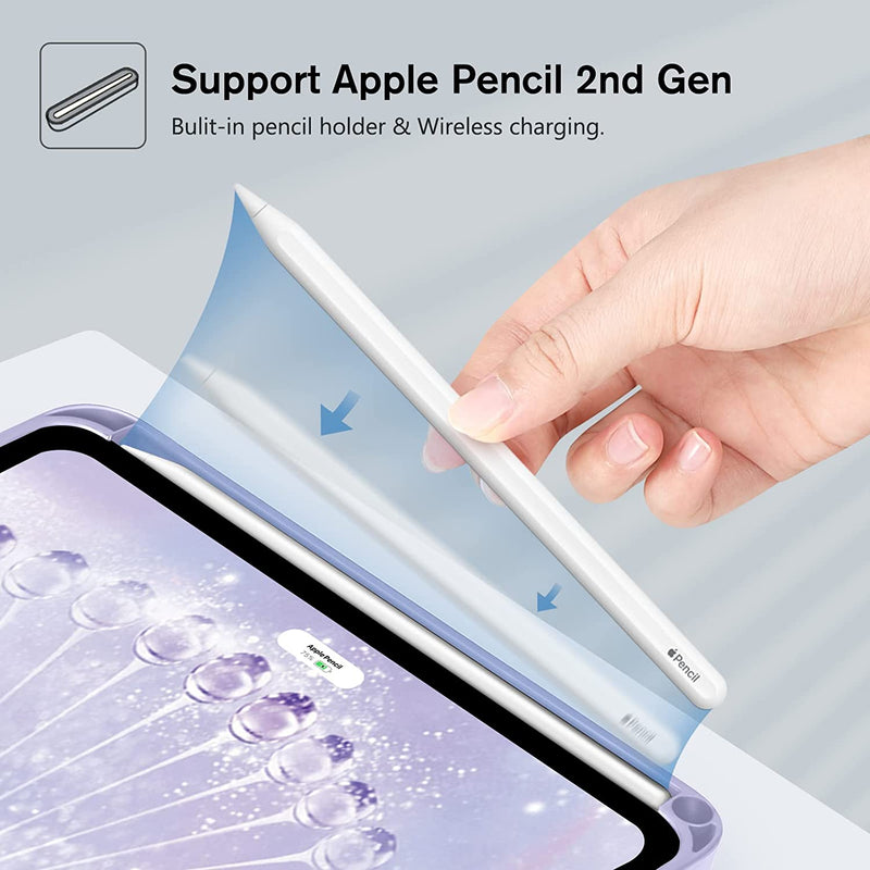 ipad mini 6th generation case with apple pencil holder