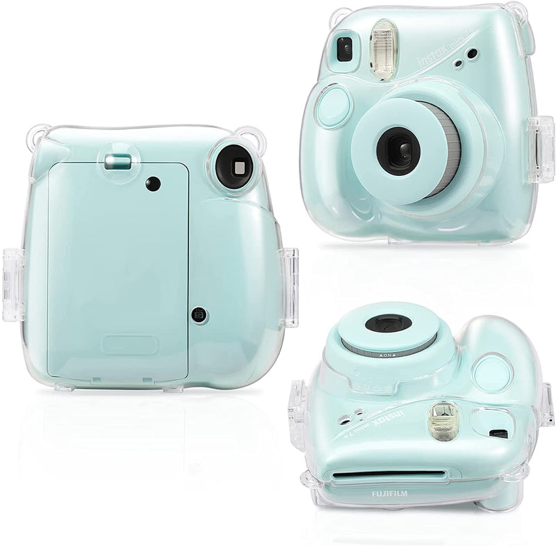 Fujifilm Instax Mini 7+ Instant Camera Protective Clear Case | Fintie
