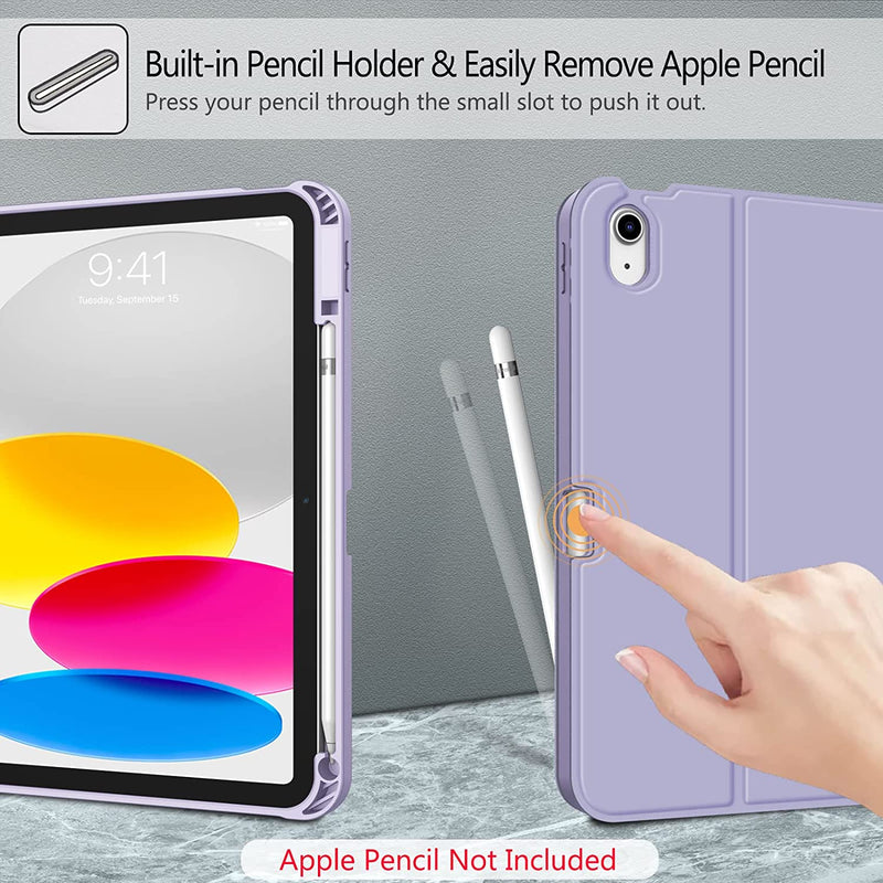 iPad 11-inch A16 Chip (2025), iPad 10th Gen (2022) Keyboard Case w/ Pencil Holder | Fintie