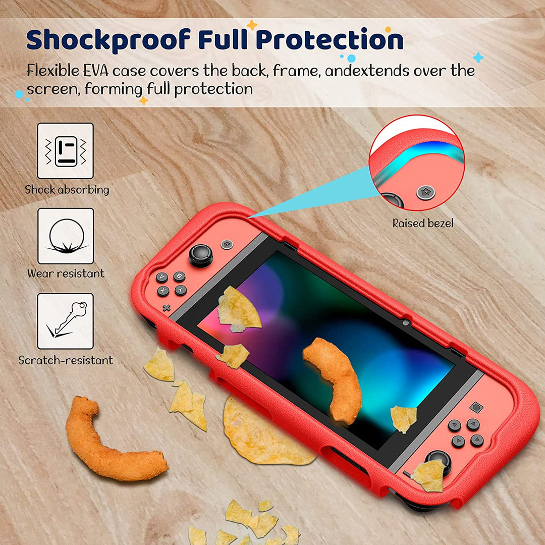 Nintendo Switch (2017) Case with 2 Game Card Slots | Fintie