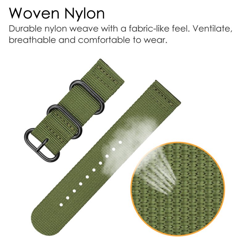 breathable nylon watch band for Gear S3 Classic