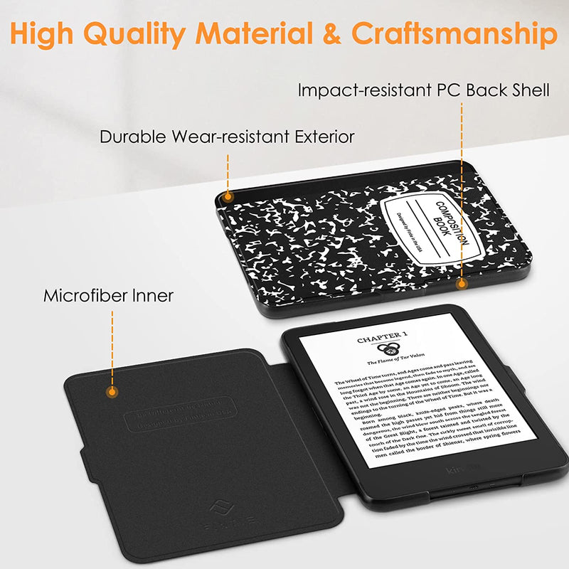 Kindle (11th Gen 2024/2022) Slimshell PU Leather Case | Fintie