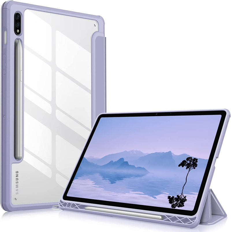 Galaxy Tab S8/Tab S7 11-inch Hybrid Slim Case with S Pen Holder | Fintie