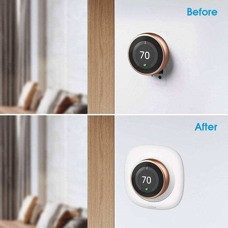cover the wall hole caused by nest learning thermostat