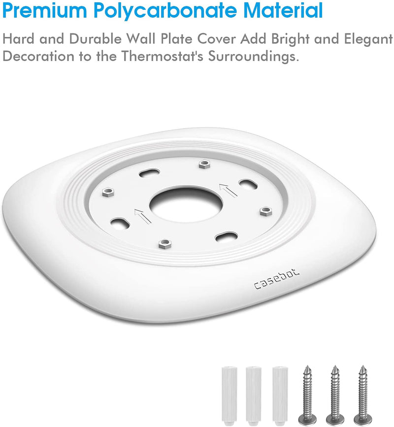 durable nest learning thermostat wall plate cover 