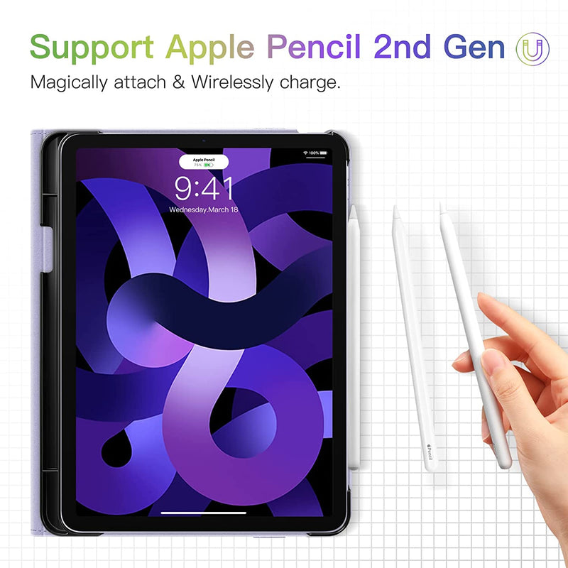 iPad Air 11" (M3 chip 2025, M2 chip 2024), iPad Air 5th/4th Gen 10.9-inch Multiple Angle Case | Fintie