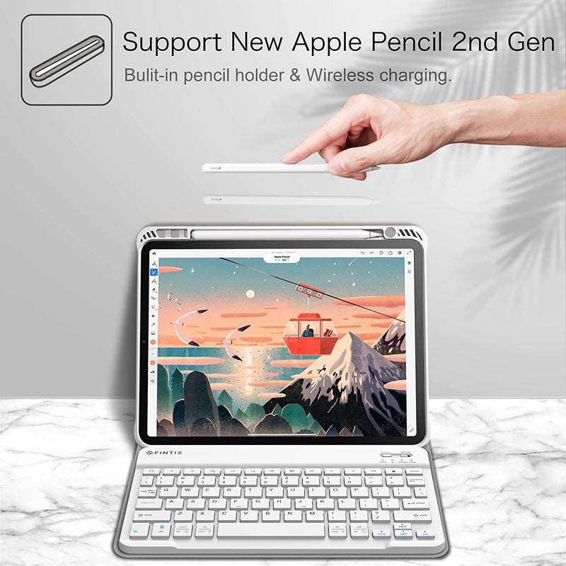 iPad Pro 11 Inch 4th/3rd/2nd/1st Gen (2022/2021/2020/2018) Keyboard Case | Fintie