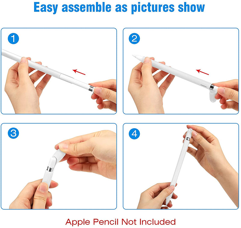 to install a silicone case on apple pencil gen 1