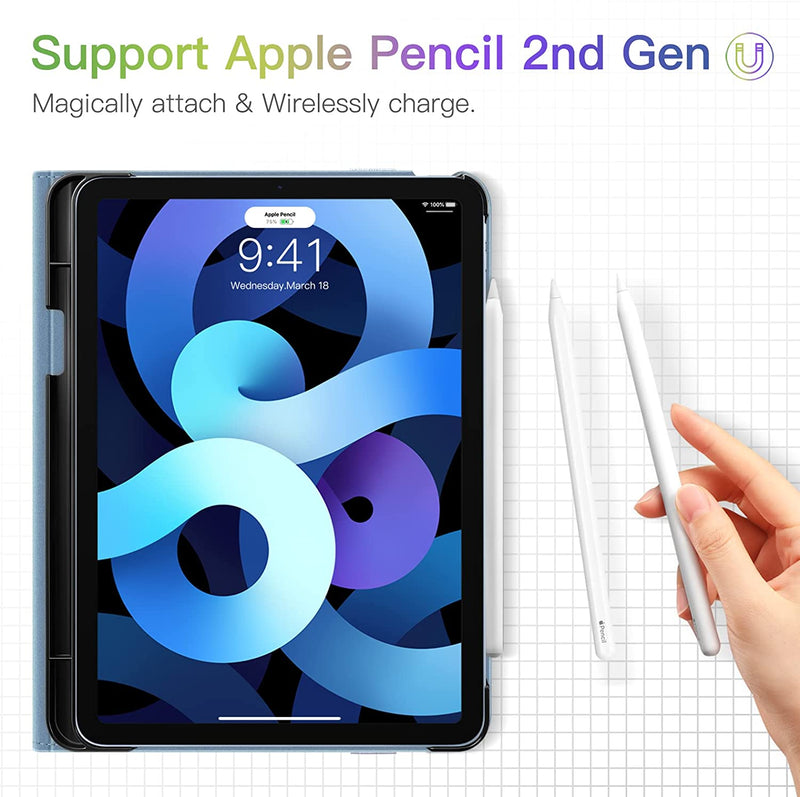 iPad Air 11" (M3 chip 2025, M2 chip 2024), iPad Air 5th/4th Gen 10.9-inch Multiple Angle Case | Fintie