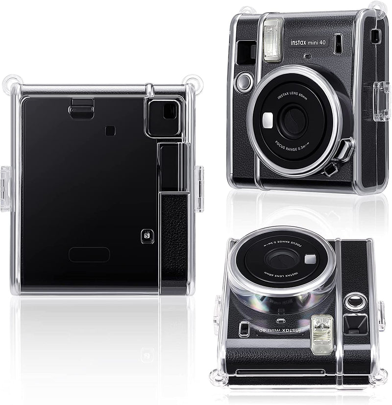 Fujifilm Instax Mini 40 Instant Film Camera Clear Case | Fintie