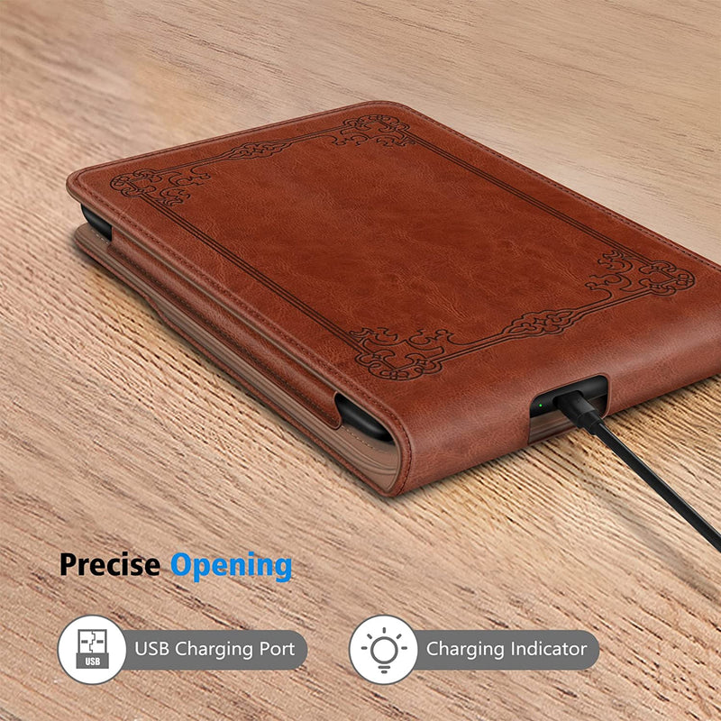 Multi-Angle Case for  Kindle Paperwhite (11th Generation - 2021 and  2022 Release) - Brown