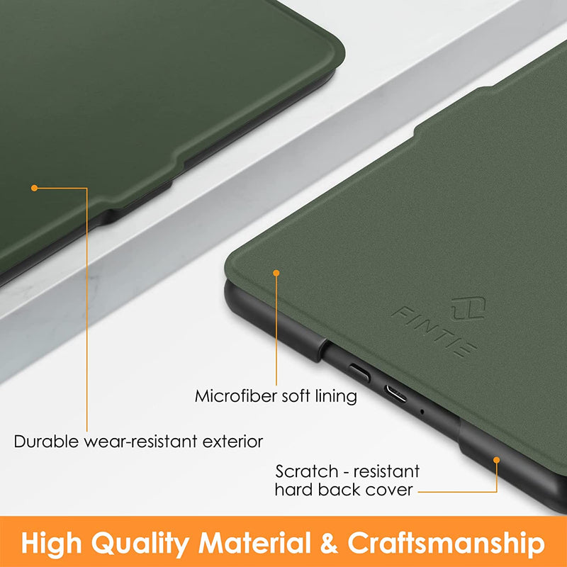 Kindle Paperwhite (11th Gen 2021) Slim Leather Case | Fintie