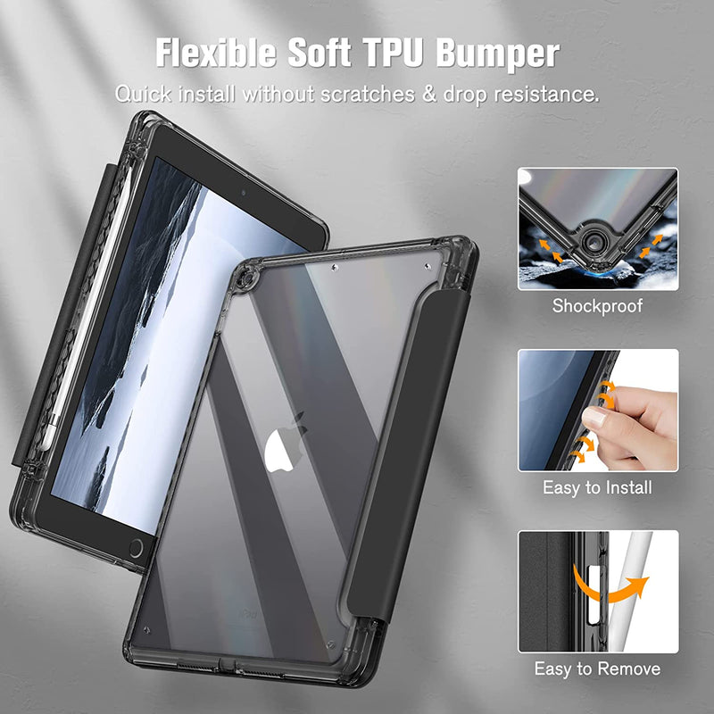 iPad 9th Gen (2021), iPad 8th/7th Gen 10.2-Inch Hybrid Slim Case | Fintie