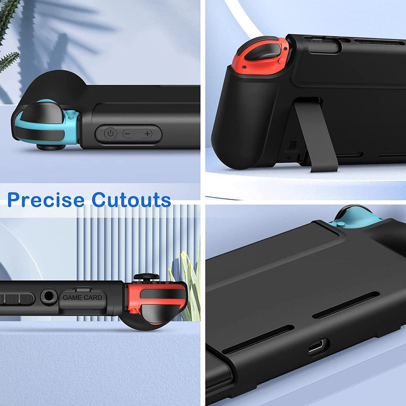 Nintendo Switch Flip Case with Front Cover & Ergonomic Grip | Fintie