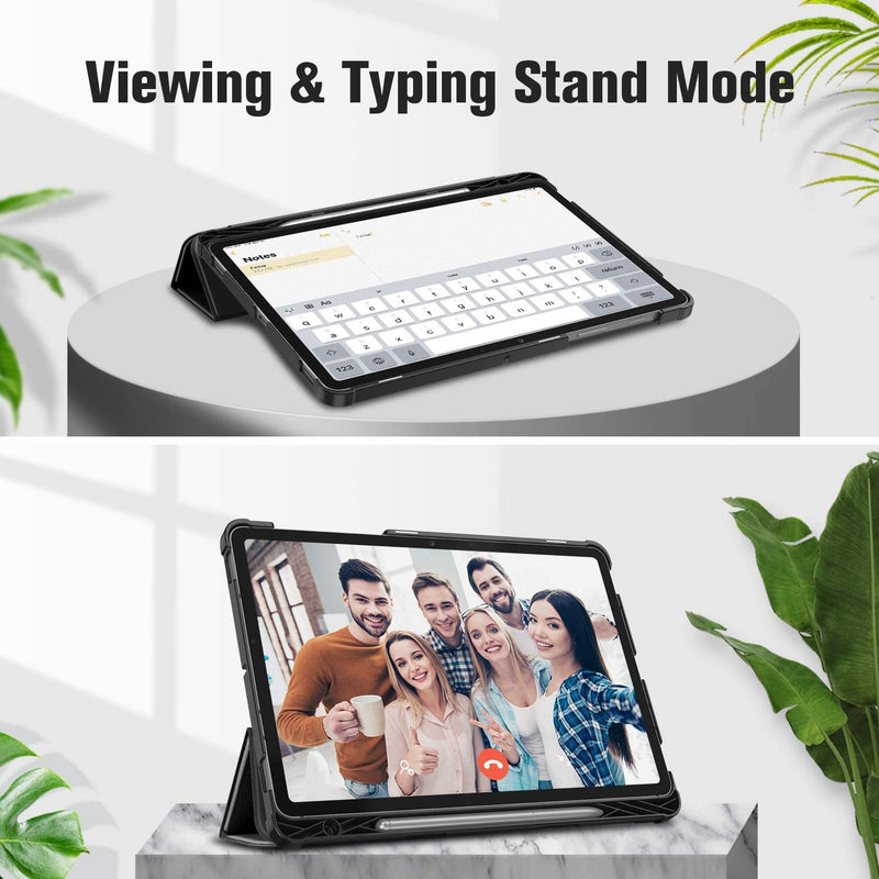 Galaxy Tab S8/Tab S7 11-Inch Slim Trifold Stand Case | Fintie