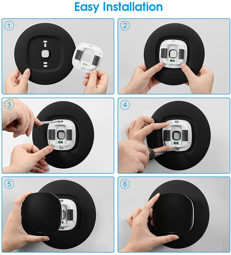 Ecobee3 Lite / Ecobee3 Smart Thermostat Wall Plate Cover | Fintie