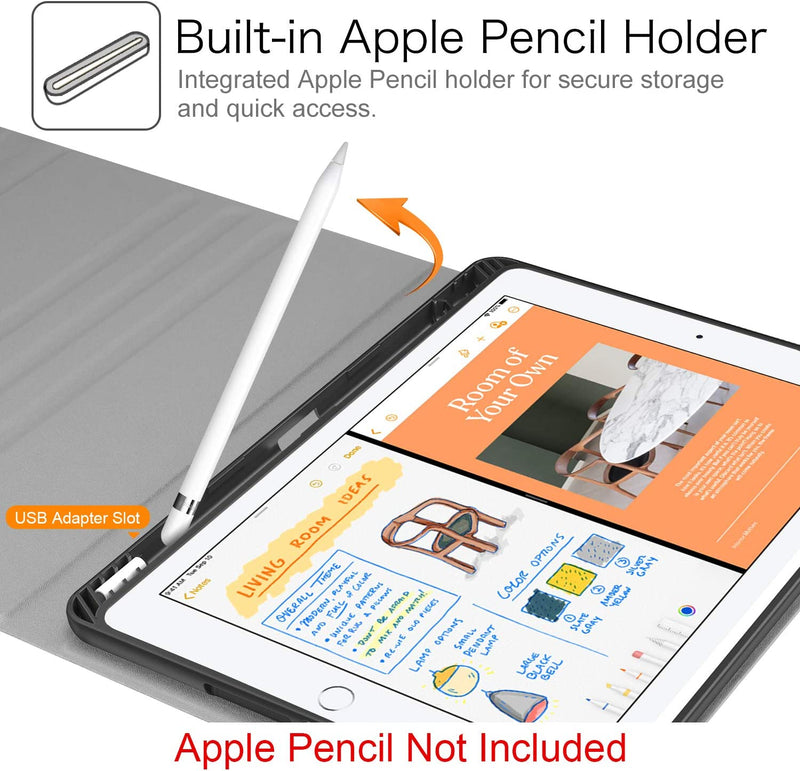 iPad 9th Gen / iPad 8th Gen / iPad 7th Gen (10.2-Inch) Backlit Keyboard Case | Fintie