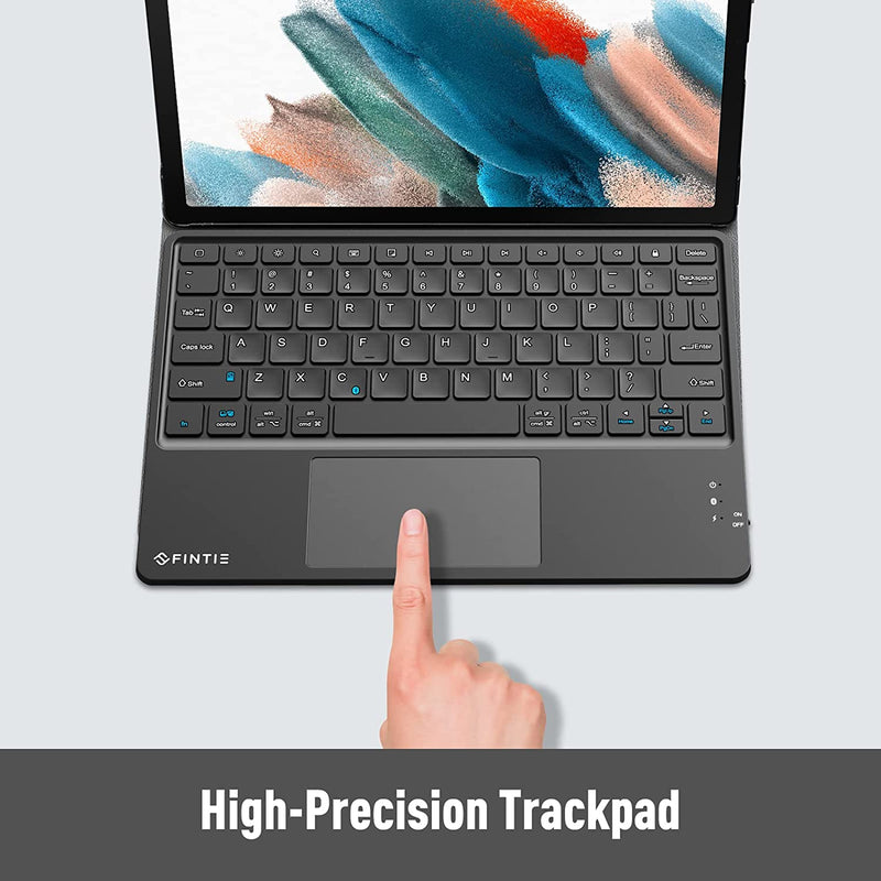 Galaxy Tab A8 10.5 Inch 2021 Wireless Keyboard Case Built-in Trackpad | Fintie