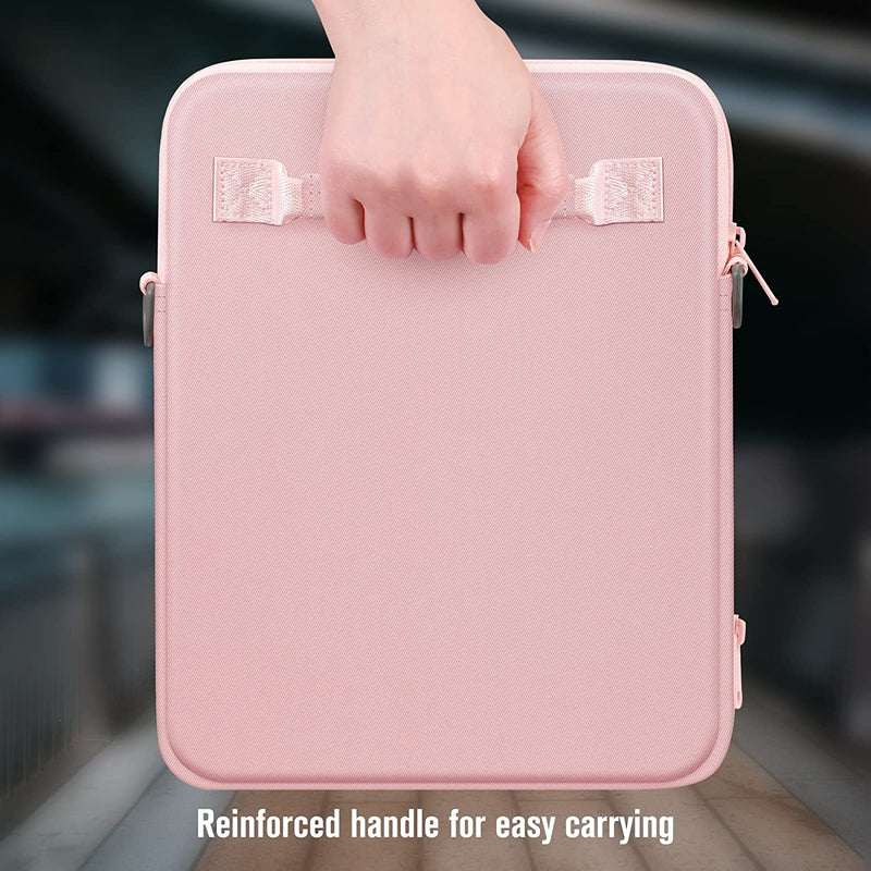 durable tab a9 plus sleeve case in baby pink