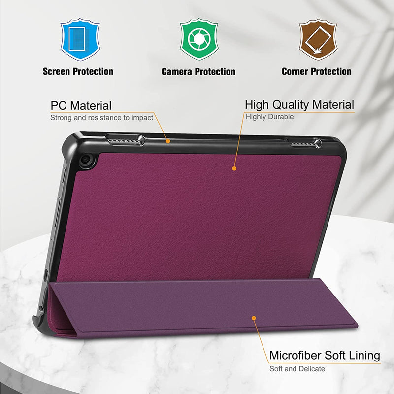 Fire HD 8 / Fire HD 8 Plus (12th/10th Gen, 2024/2022/2020) Slim Trifold Case | Fintie