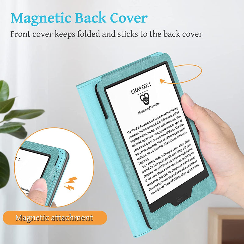 Kindle (11th Gen 2024/2022) Vegan Leather Sleeve Case | Fintie