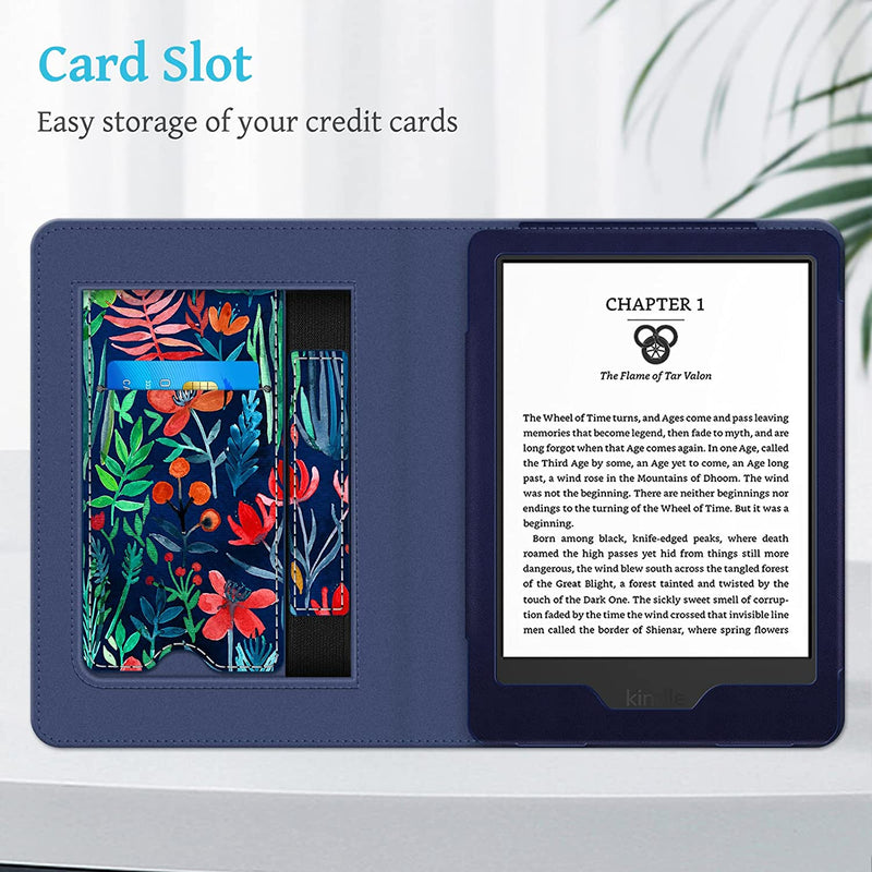 Kindle (11th Gen 2024/2022) Vegan Leather Sleeve Case | Fintie