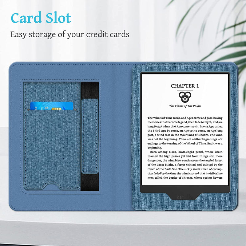 Kindle (11th Gen 2024/2022) Vegan Leather Sleeve Case | Fintie
